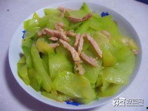 佛手瓜能炒肉吃么视频,家常美味新尝试